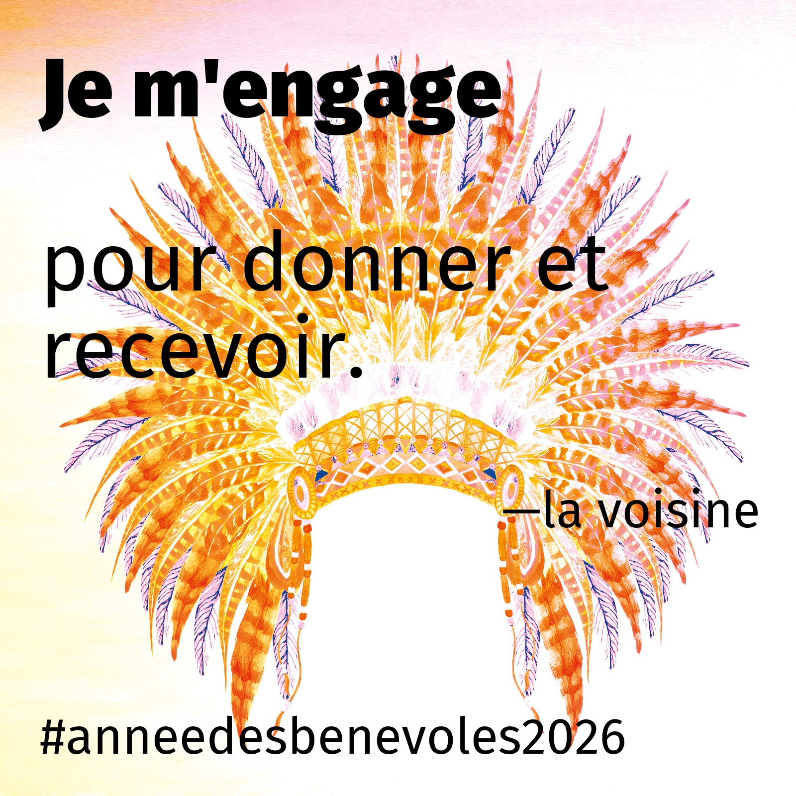 pour donner et recevoir.