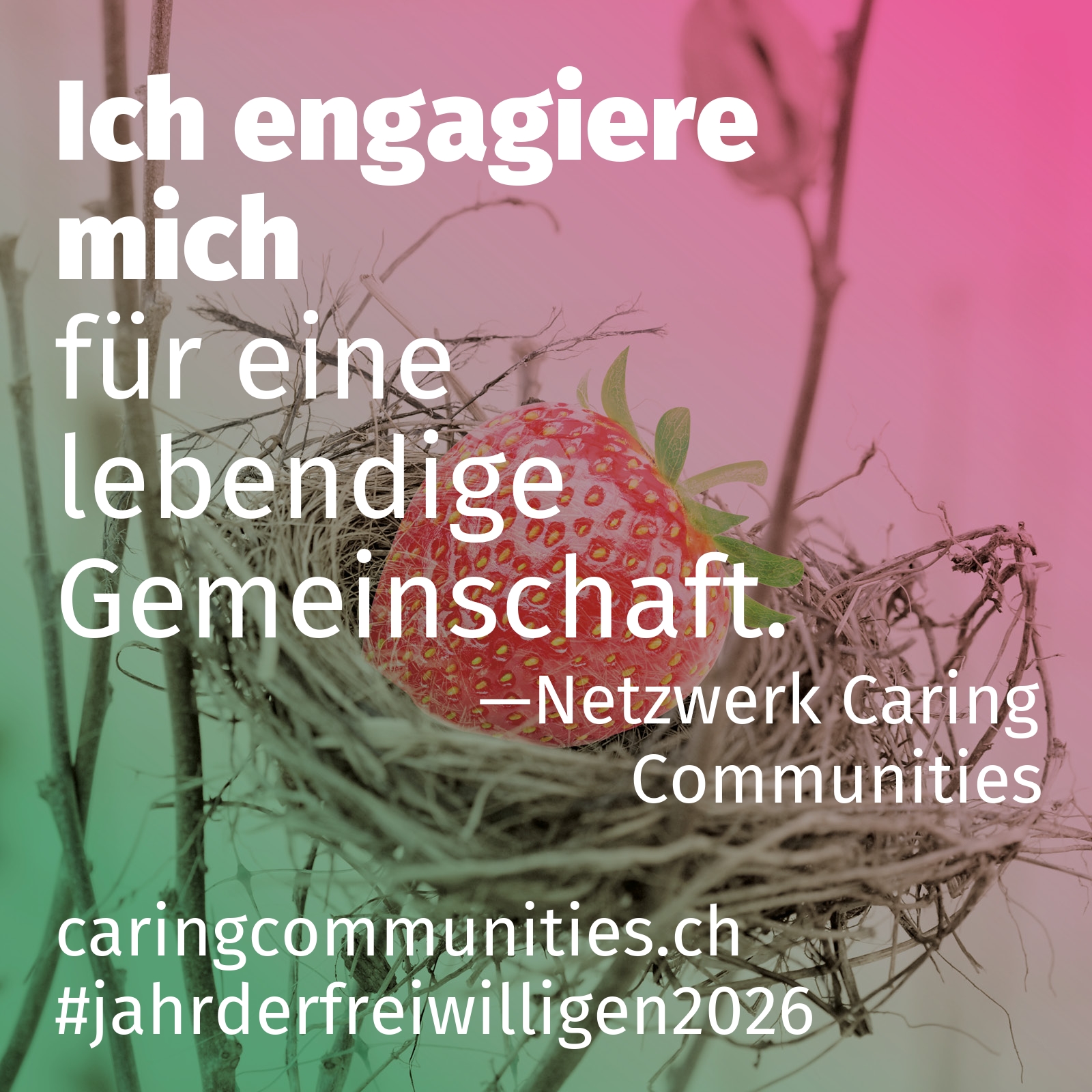 für eine lebendige Gemeinschaft.