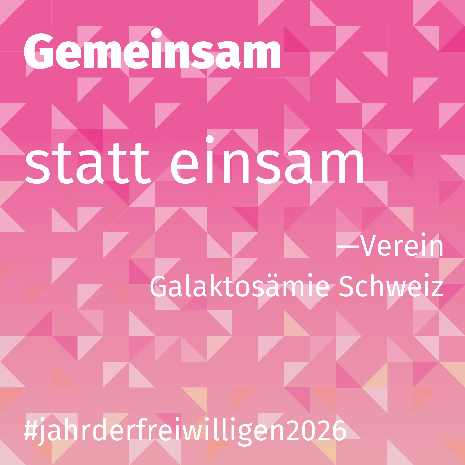 statt einsam