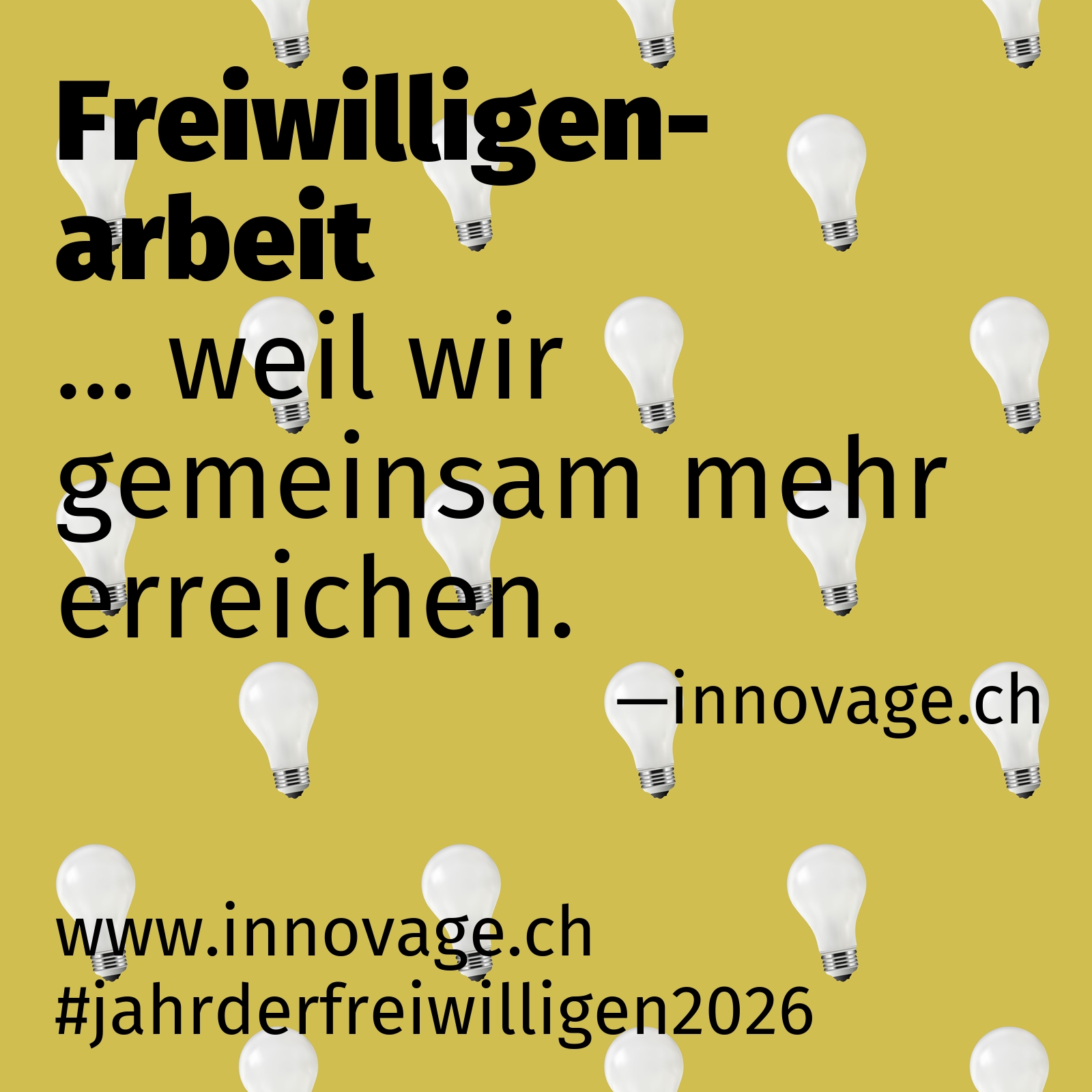 ... weil wir gemeinsam mehr erreichen.