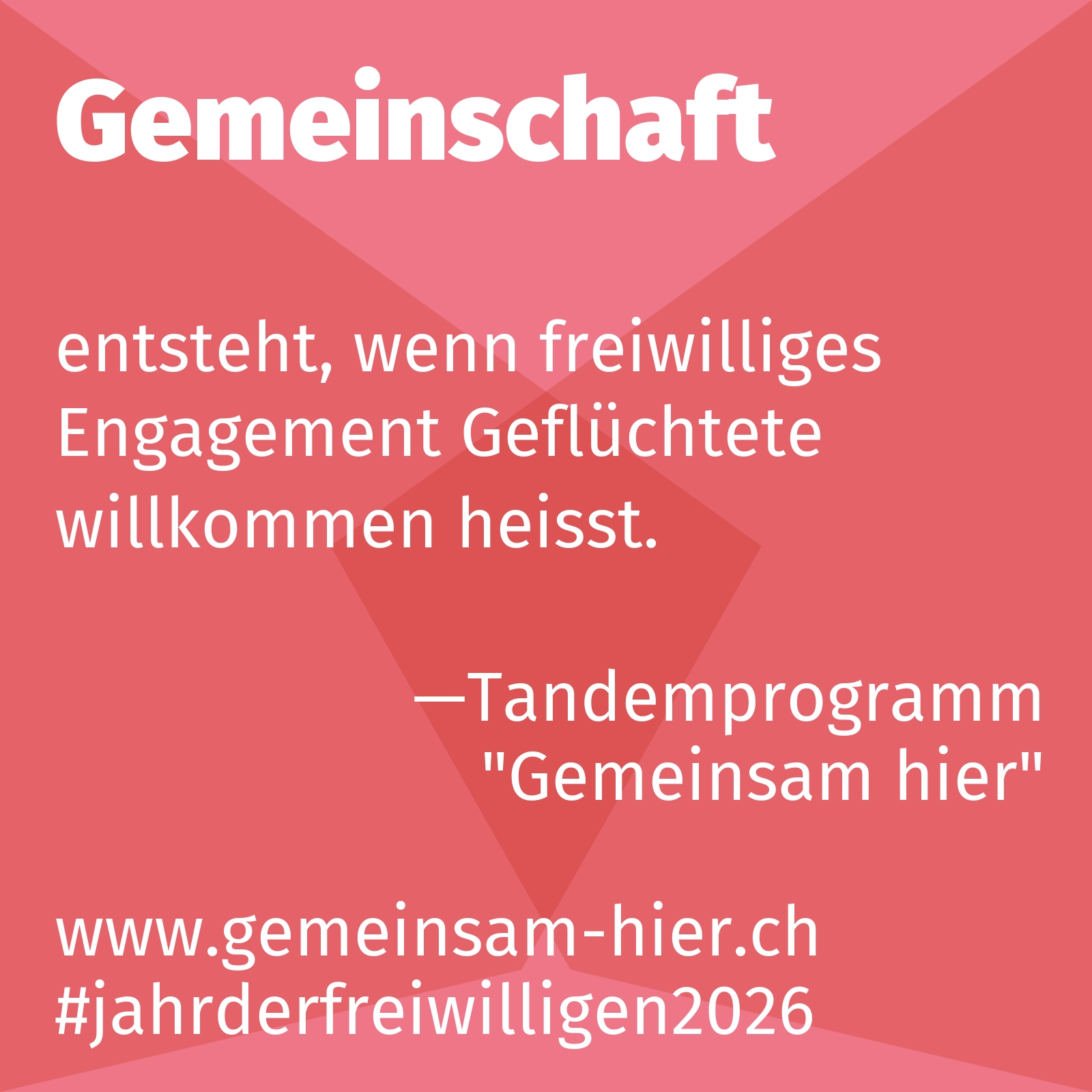 entsteht, wenn freiwilliges Engagement Geflüchtete willkommen heisst.
