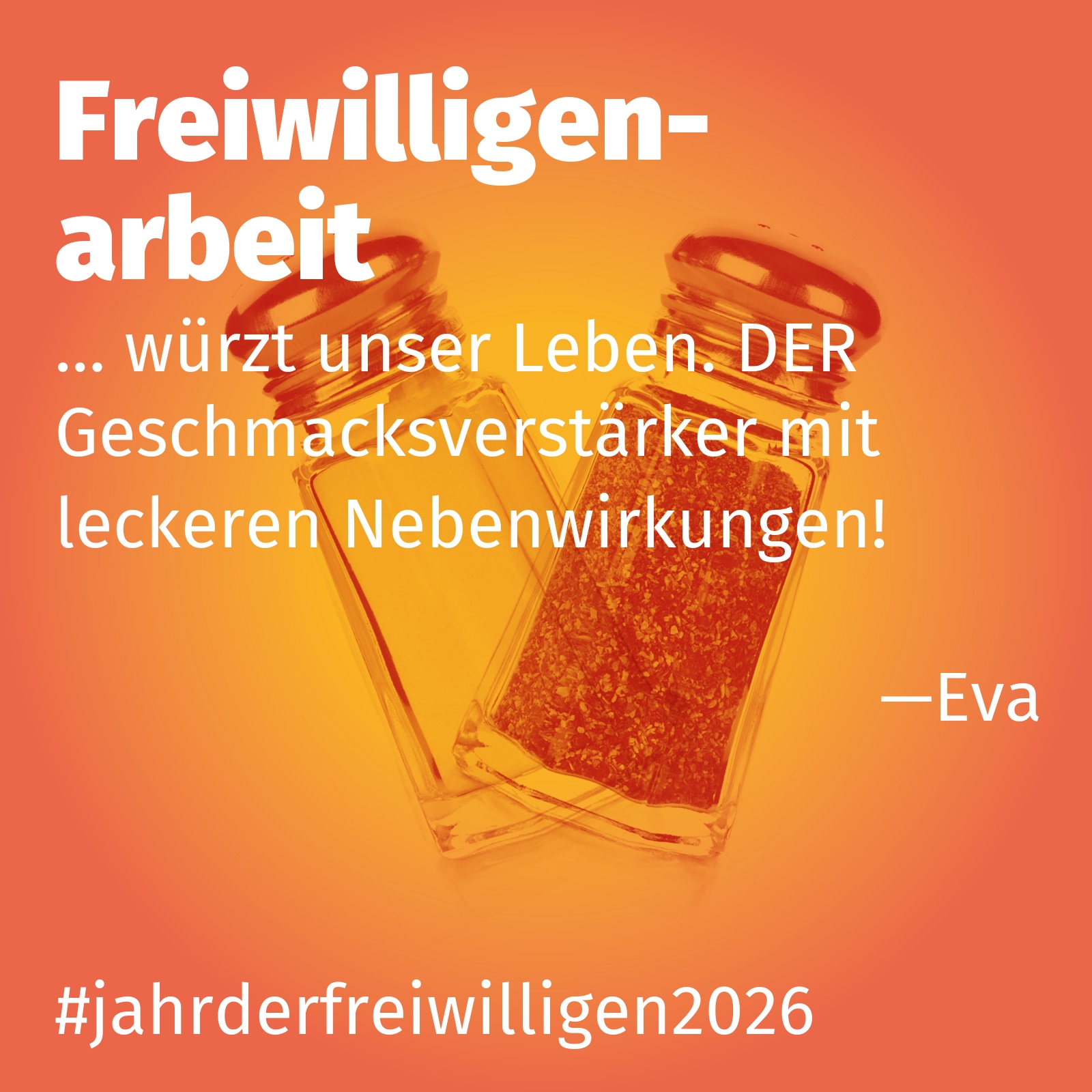 … würzt unser Leben. DER Geschmacksverstärker mit leckeren Nebenwirkungen!