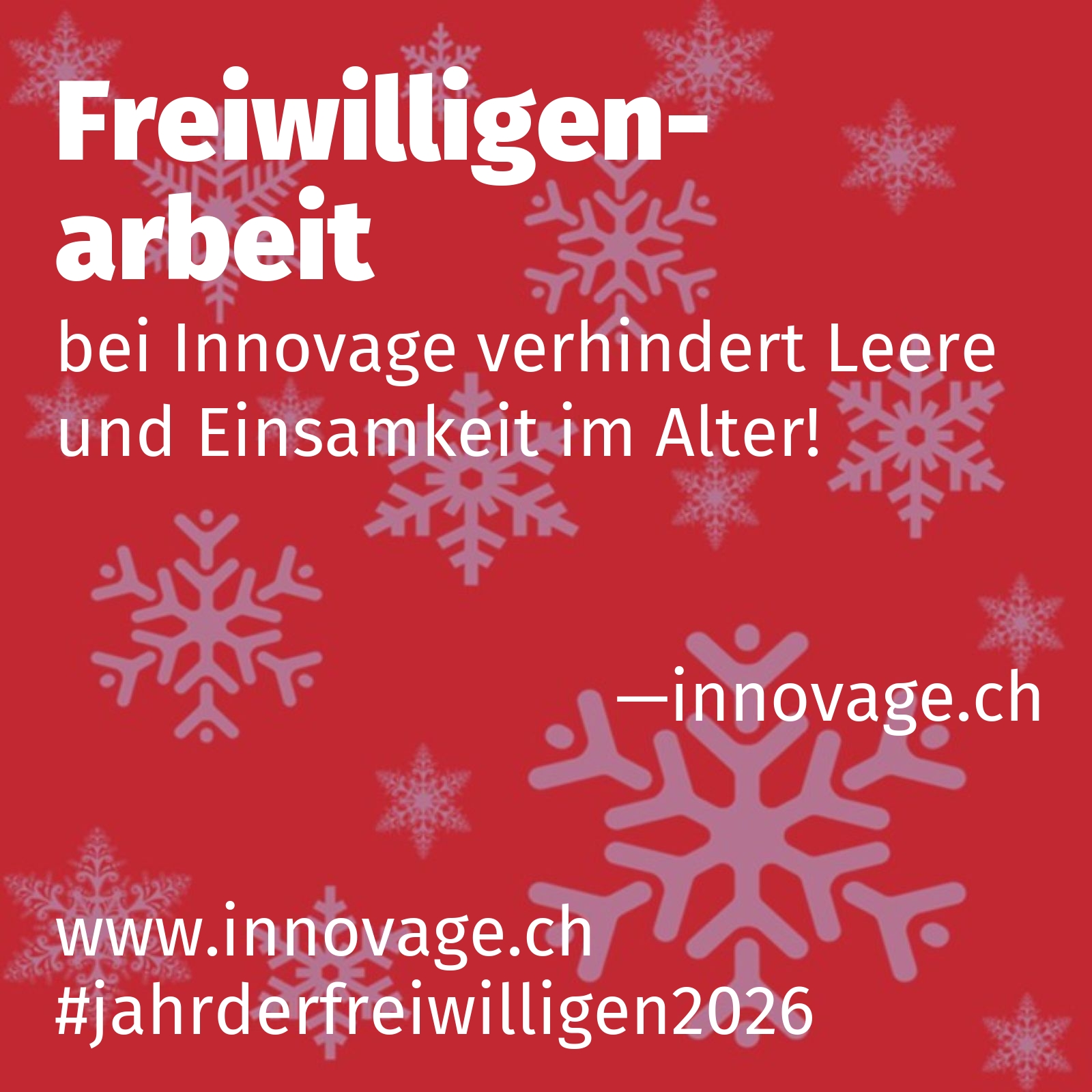 bei Innovage verhindert Leere und Einsamkeit im Alter!