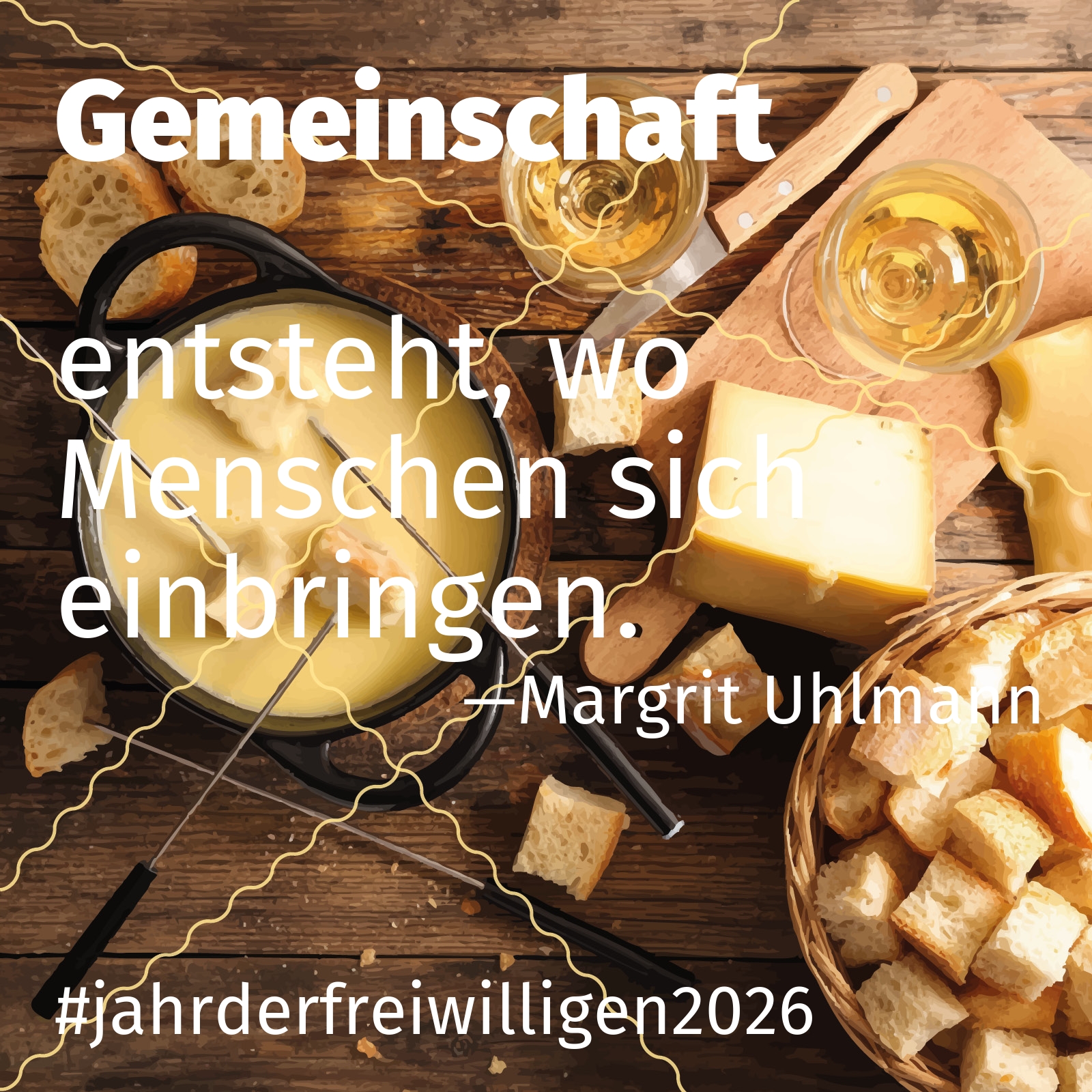 entsteht, wo Menschen sich einbringen.