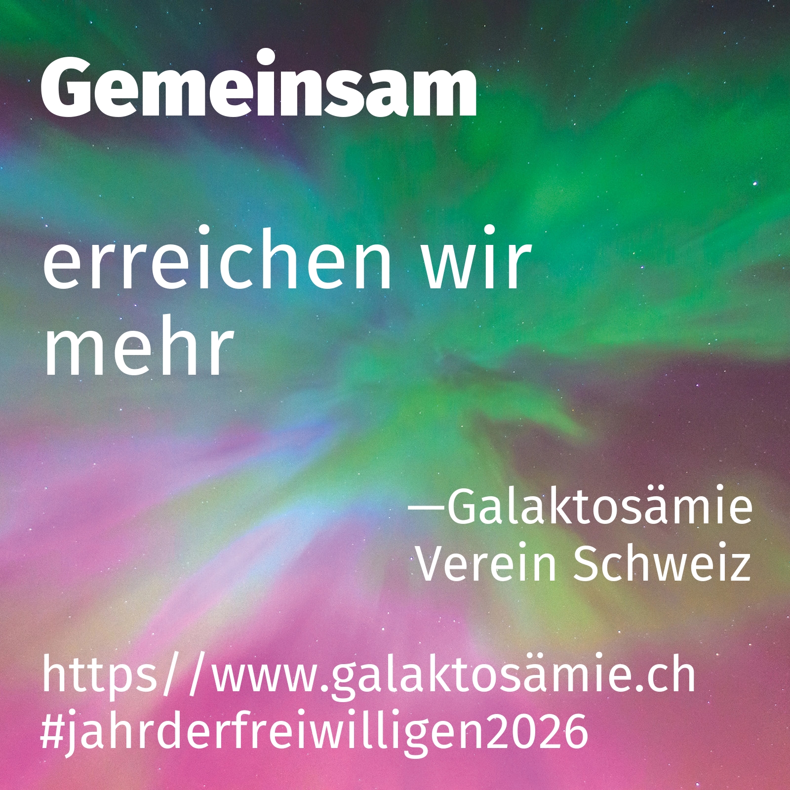 erreichen wir mehr
