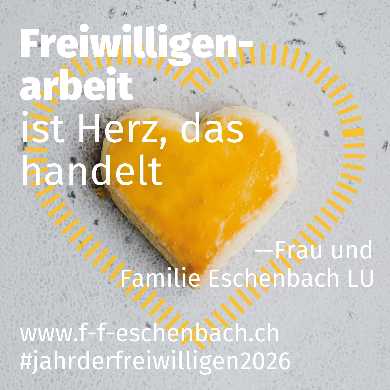 ist Herz, das handelt