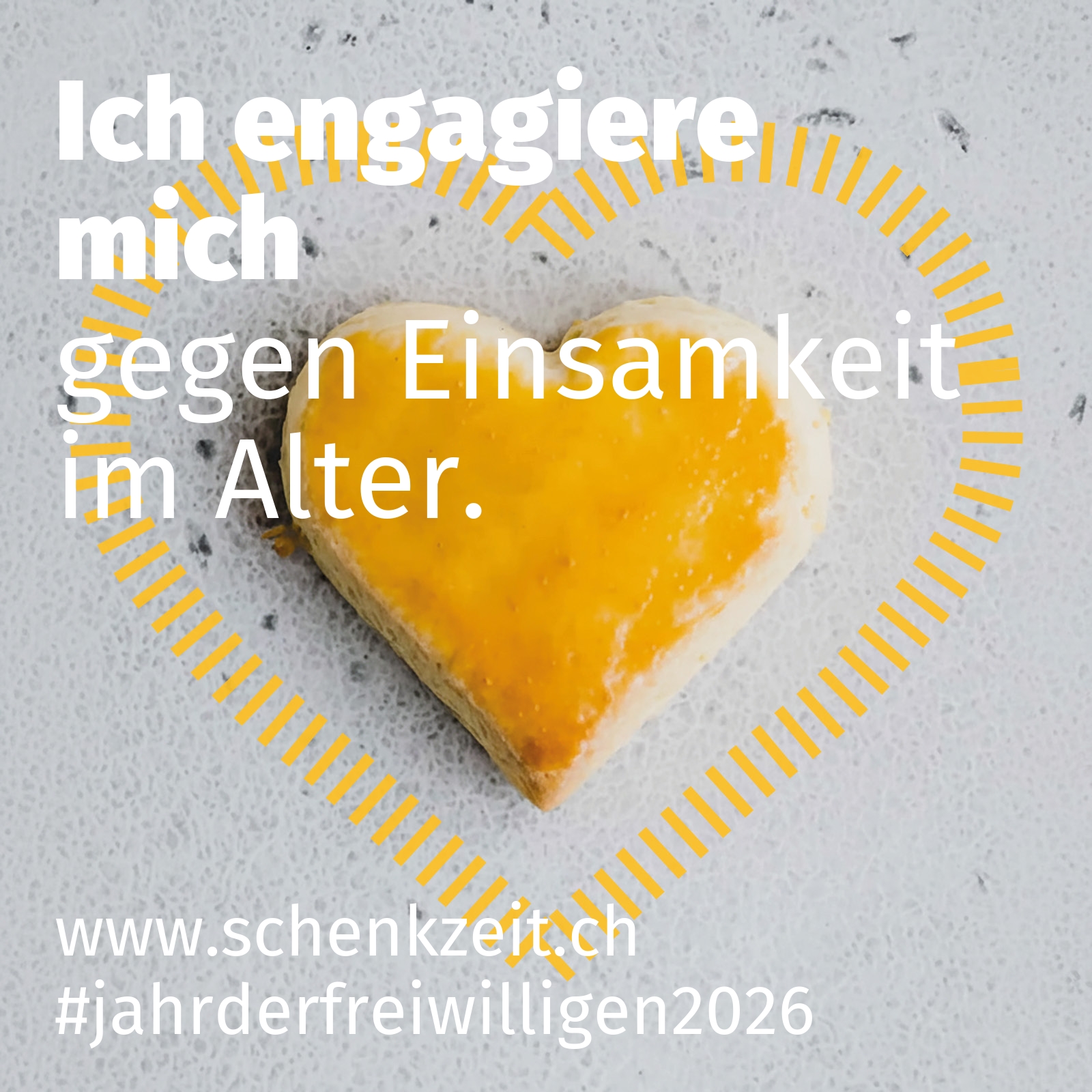 gegen Einsamkeit im Alter.