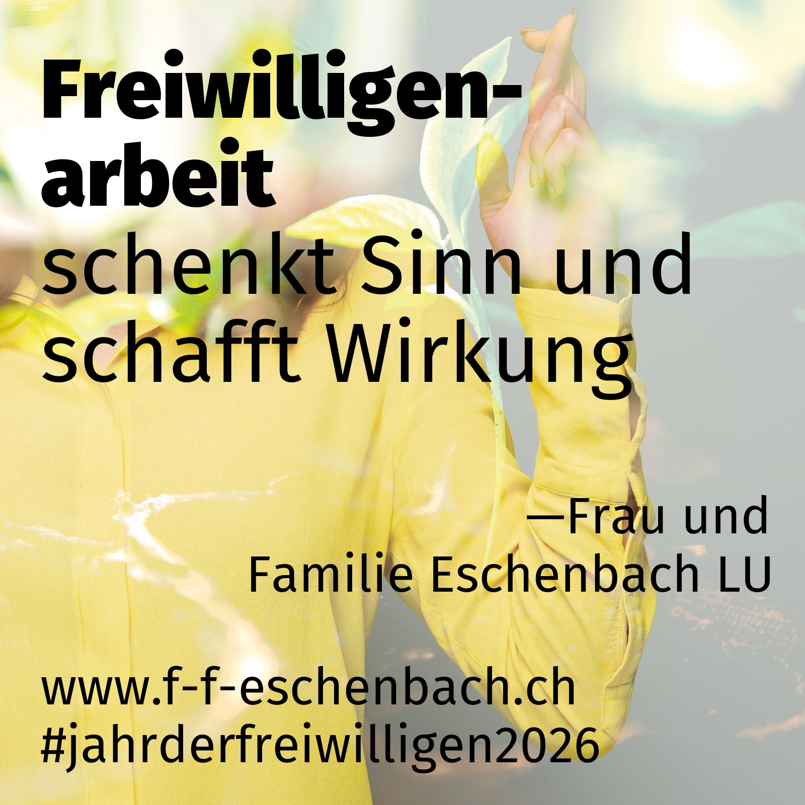 schenkt Sinn und schafft Wirkung