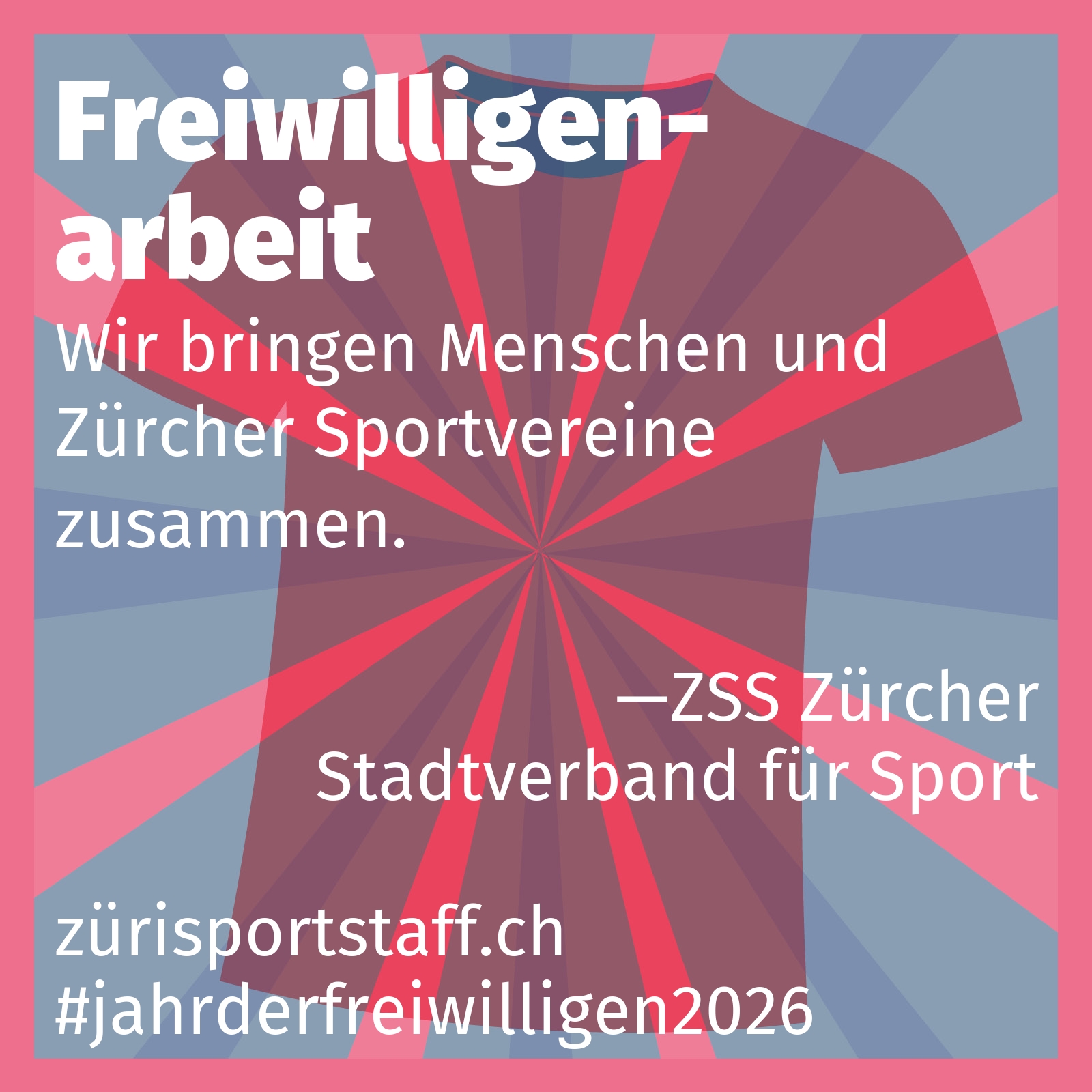 Wir bringen Menschen und Zürcher Sportvereine zusammen.