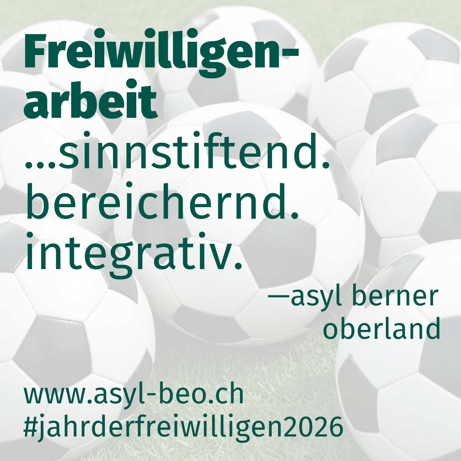 ...sinnstiftend. bereichernd. integrativ.