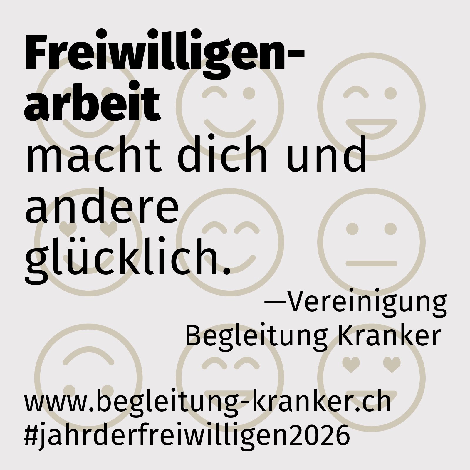macht dich und andere glücklich.