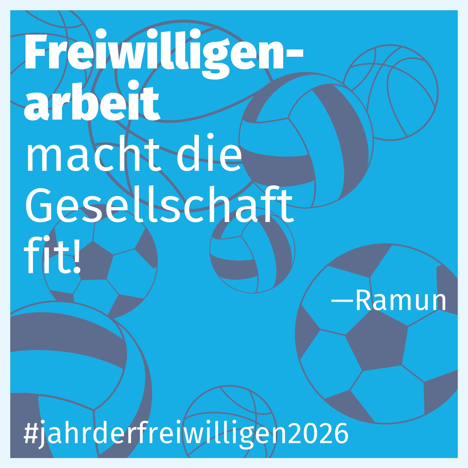 macht die Gesellschaft fit!